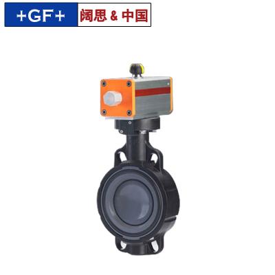 [GF氣動蝶閥] 240型氣動蝶閥