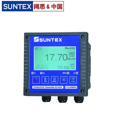 SUNTEX電導(dǎo)率電阻率雙參數(shù)變送器EC-4310/4310RS 實時數(shù)據(jù)云上傳工業(yè)在線監(jiān)測儀