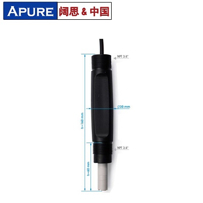 愛普爾KSDO-300DS工業(yè)在線溶解氧傳感器 水質(zhì)監(jiān)測酸度計(jì)電極/探頭