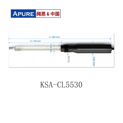 Apure工業(yè)在線KSA-CL5530數(shù)字余氯電極（恒壓法）