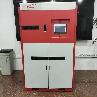 通過直流電，以鈦基涂釕（Ru）、銥（Ir）貴金屬氧化物做電極，電解無典精致鹽或海水，制取0.6%~0.9%次氯酸鈉（＞5%為危險(xiǎn)品）